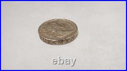 1983 Royal Arms One Pound Coin Old Style (£1) EXTREMELY RARE- Wriring edges