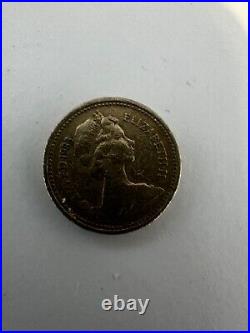 1983 Royal Arms One Pound Coin Old Style (£1) EXTREMELY RARE- Writing edges