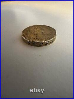 1983 Royal Arms One Pound Coin Old Style (£1) EXTREMELY RARE- Writing edges