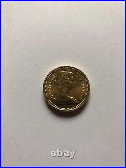 1983 Royal Arms One Pound Coin Old Style (£1) RARE UNCIRCULATED COLLECTABLE