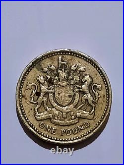 1983 Royal Coat of Arms £1 One Old Rare Coin