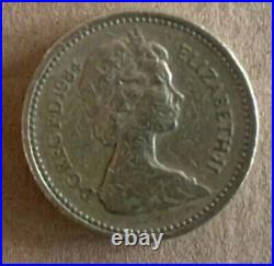 1984 (Rare) £1 One Pound Coin Crowned Scottish Thistle Brilliant Uncirculated