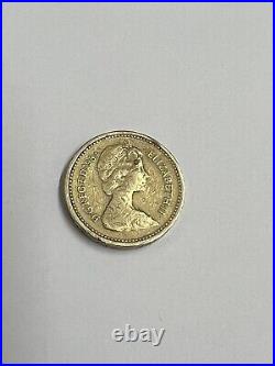 1984 rare £1 coin NEMO ME IMPUNE LACESSIT