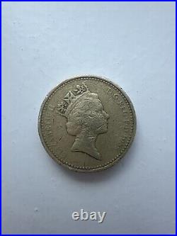 1985 1 pound coin