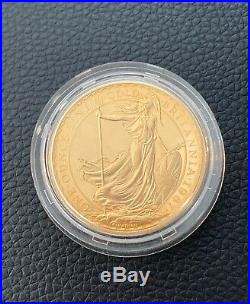 1987 Royal Mint British Britannia £100 One Hundred Pound Gold Coin 1oz