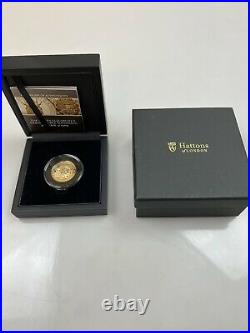 1989 Elizabeth II Gold Proof Double Sovereign Two Pounds £2 with COA