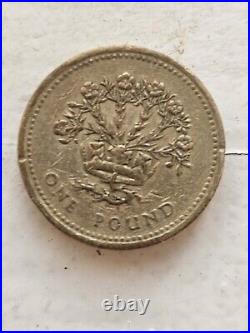 1991 £1 Pound Coin Queen Elizabeth II