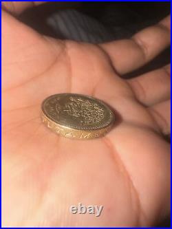 1992 £1 One Pound Coin English Oak