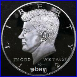 1992 50C Kennedy Half Dollar 1/2 LB Half Pound 8 Oz. 999 Fine Silver Coin
