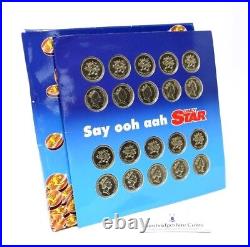 1995 Brilliant Uncirculated £1 Coins Daily Star Competition Pack RARE Royal Mint