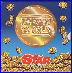 1995 Daily Star Jackpot Of Gold Royal Mint £1 Coin Pack Rare Pennies2Pounds