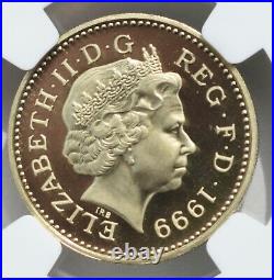 1999 Pound £1 Scottish Lion NGC PF70 Great Britain UK Coin