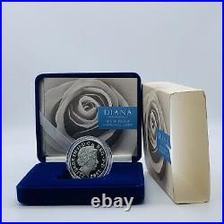 1999 Royal Mint Princess Diana Memorial Silver Proof £5 Five Pounds Crown Coin