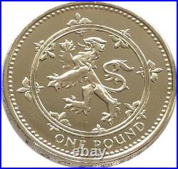 1999 Royal Mint Scottish Rampant Lion £1 One Pound Coin Uncirculated