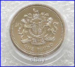 1999 Scottish Rampant Lion and 1998 Royal Coat Of Arms £1 One Pound Coin Unc