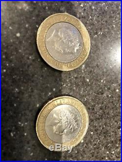 2 pound coin abolition of slavery one with minting errors