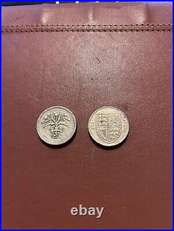 2 x Collectable £1 coins 1984 & 2008