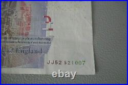 £20 Twenty pound note JJ 52 52 1 007 (JAMES BOND) 007 RARE