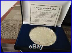 2000.999 Silver Proof One Half Troy Pound Giant Medallion 3 1/2 In Diameter