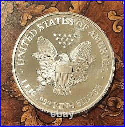 2001 Liberty American Eagle One Troy Pound. 999 Silver Round, Uncirculated
