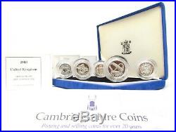 2003 2007 Bridges Silver Proof British One Pound £1 Coin Collection BOX + COA