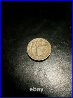 2005 One Pound Coin £1 Menai Bridge From Circulation