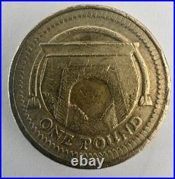 2006 Old £1 One Pound Coin Egyptian Arch Railway Bridge Rare