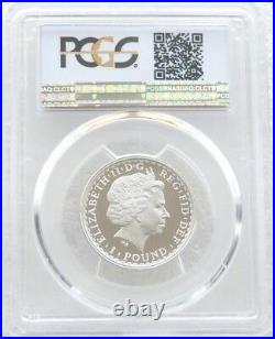 2007 British Royal Mint Britannia £1 One Pound Silver Proof Coin PCGS PR70 DCAM