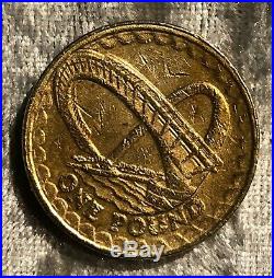 2007 UK £1 One Pound Coin River Tyne Millennium Bridge England Design