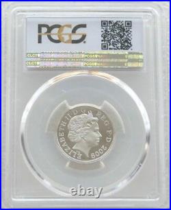 2009 Royal Shield of Arms £1 One Pound Silver Proof Coin PCGS PR69 DCAM