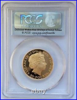 2011 Great Britain 1/2 oz Gold 50 Pounds First Strike PCGS Proof-70 DCAM