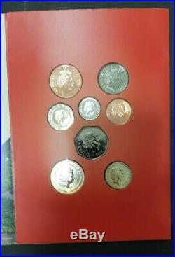 2011 Royal Mint UK Brilliant Uncirculated Coin Set Edinburgh One Pound