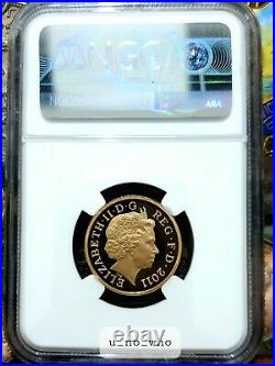 2011 Royal Mint UK Gold Proof Edinburgh City £1 One Pound NGC PF70 19.619g 22ct