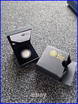 2011 Silver proof one pound £1 coin 9.5g Edinburgh Cities