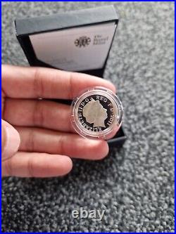 2011 Silver proof one pound £1 coin 9.5g Edinburgh Cities