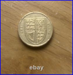 2012 1 pound coin Shield DECUS ET TUTAMEN