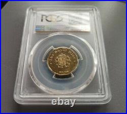 2014 Trial Piece £1 One Pound Coin Mono Metallic Very Rare Genuine And Graded