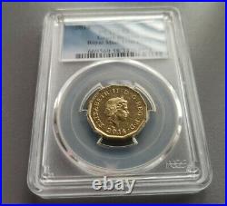 2014 Trial Piece £1 One Pound Coin Mono Metallic Very Rare Genuine And Graded