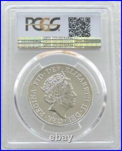 2015 British Britannia £50 Fifty Pound 999 Silver 1oz Coin PCGS MS69