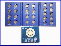 2015 Royal Mint Great British Coin Hunt UK £1 Coin Collector Full Album
