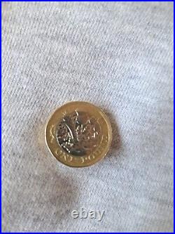 2016 1 pound coin x2