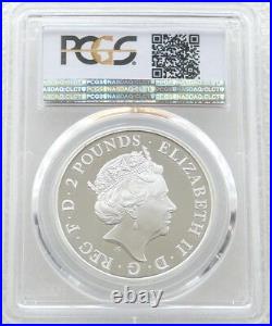 2016 Royal Mint Britannia £2 Two Pound Silver Proof 1oz Coin PCGS PR69 DCAM
