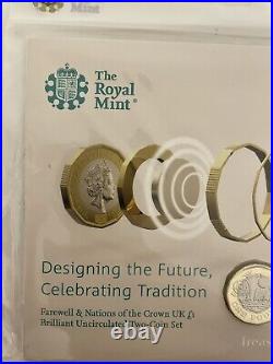 2016 Royal Mint Designing the Future Celebrating Tradition 2 x £1 Coin Pack