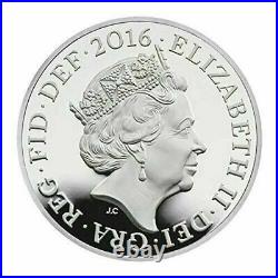 2016 Royal Mint Last Round Pound £1 One Pound Silver Proof Coin COA BU Boxed