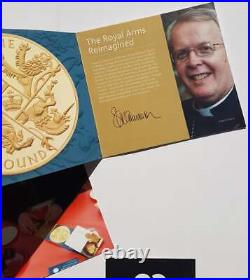 2016 Royal Mint The Last Round £1 Coin hand Signed by designer gregory cameron