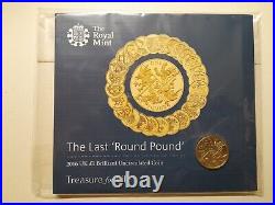 2016 Royal Mint The Last Round Pound £1 Coin RARE Signed by designer! UK