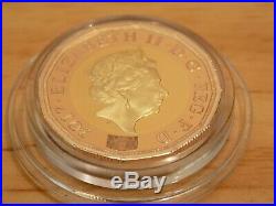 2017 Gold Proof One Pound Coin £1 Nations Of The Crown With Box And COA