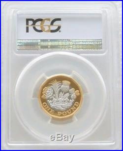 2017 Nations of the Crown Piedfort £1 One Pound Silver Proof Coin PCGS PR70 DCAM