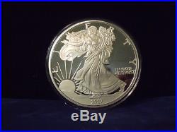 2017 Proof Silver Eagle ONE TROY POUND. 999 fine silver 12 TROY OUNCES IN STOCK