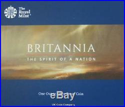 2019 Britannia One Ounce Silver Proof £2 Two Pounds Coin New Boxed With Certs